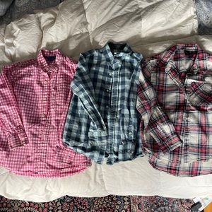 3 boys button down shirts